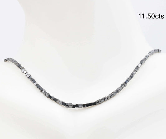 Natural Black Diamond Beads - Taj Mahal Gems