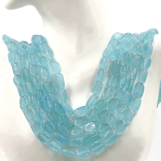 Natural Blue Quartz Necklace - Taj Mahal Gems