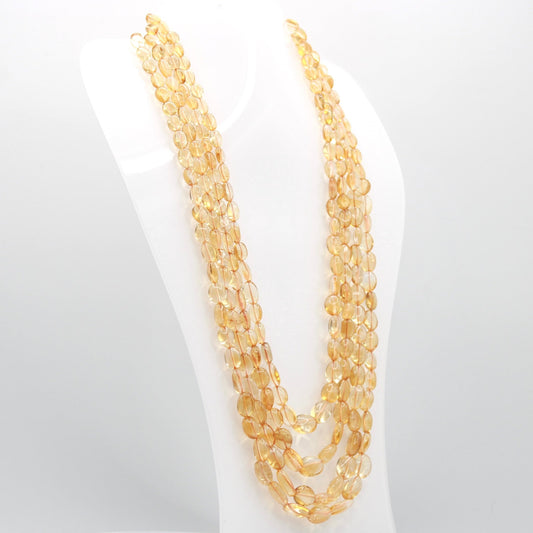 Natural Citrine Necklace - Taj Mahal Gems