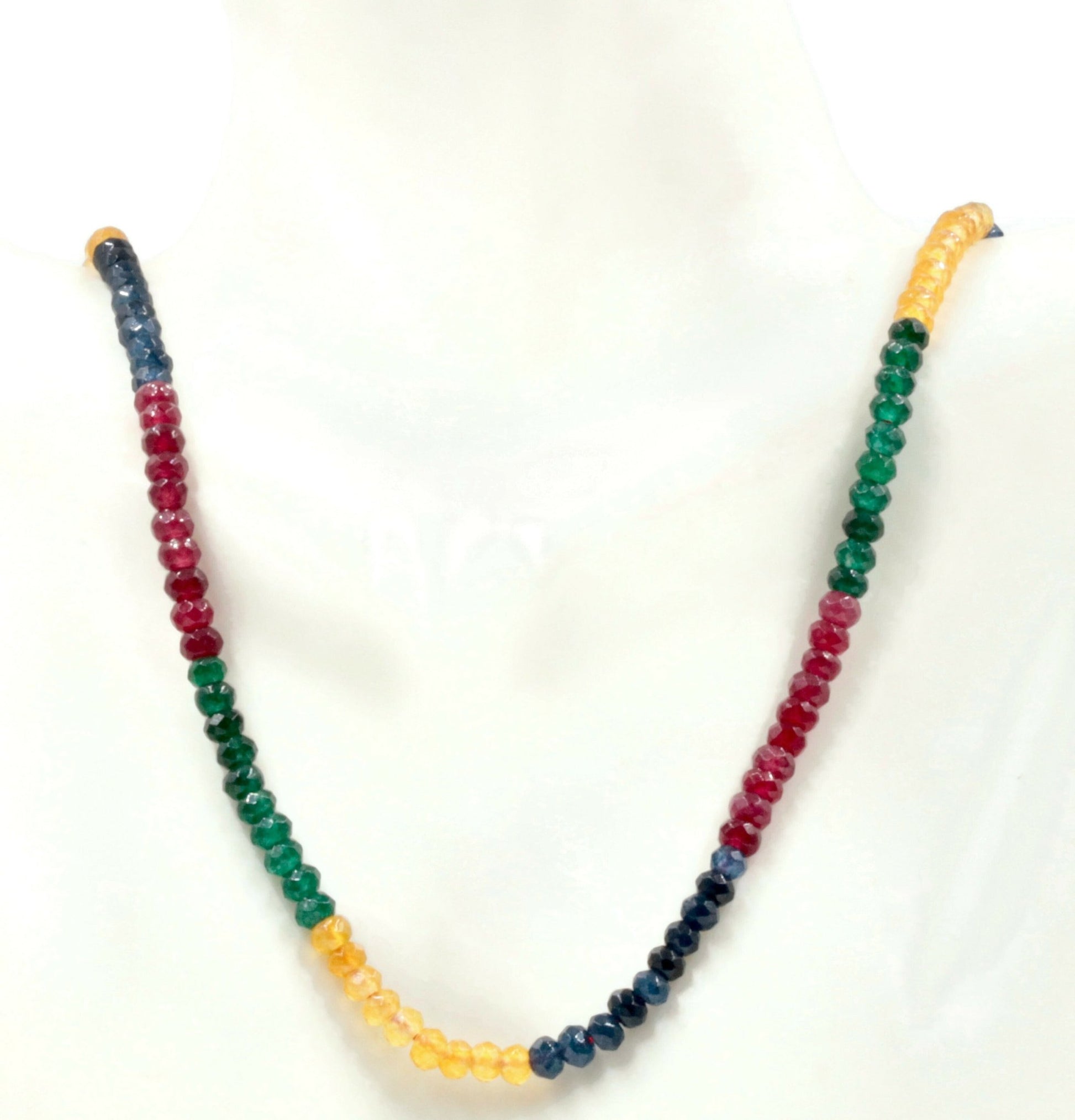 Natural Multicolor Quartz Beads Strand - Taj Mahal Gems