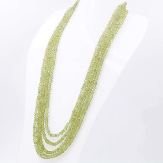Natural Peridot Necklace - Taj Mahal Gems