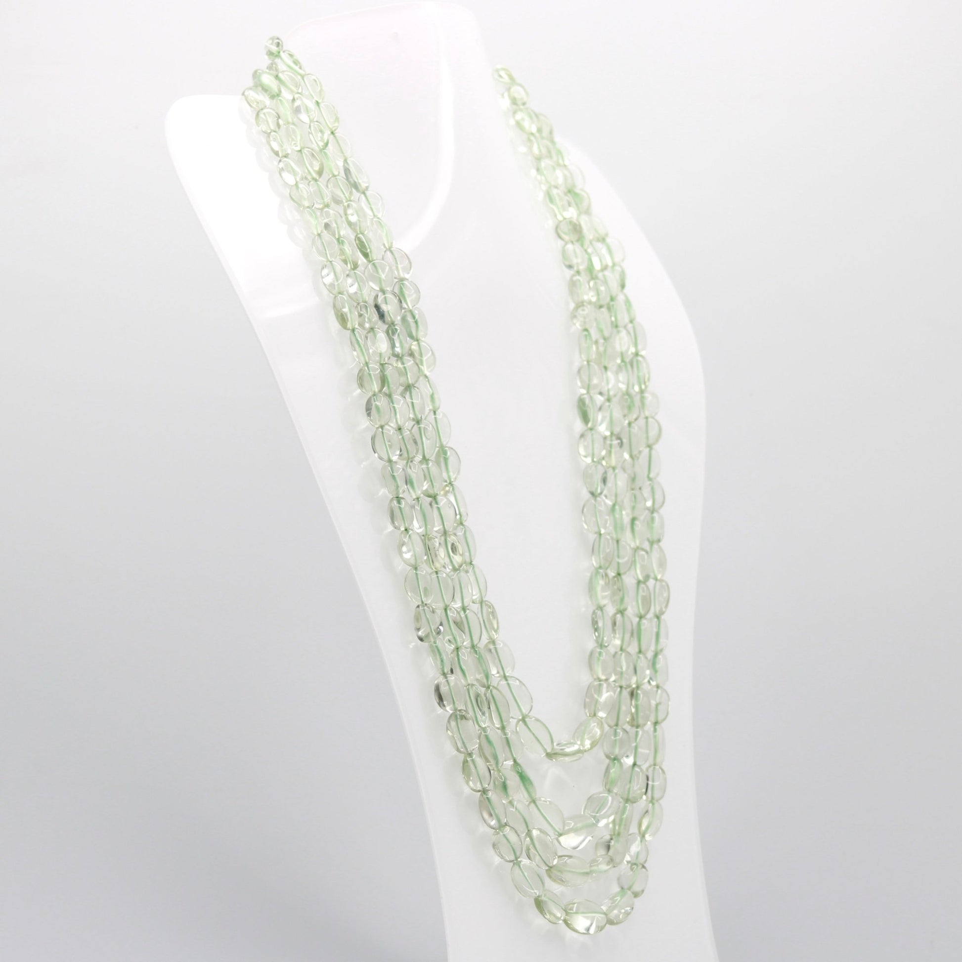 Natural Prasiolite Necklace - Taj Mahal Gems
