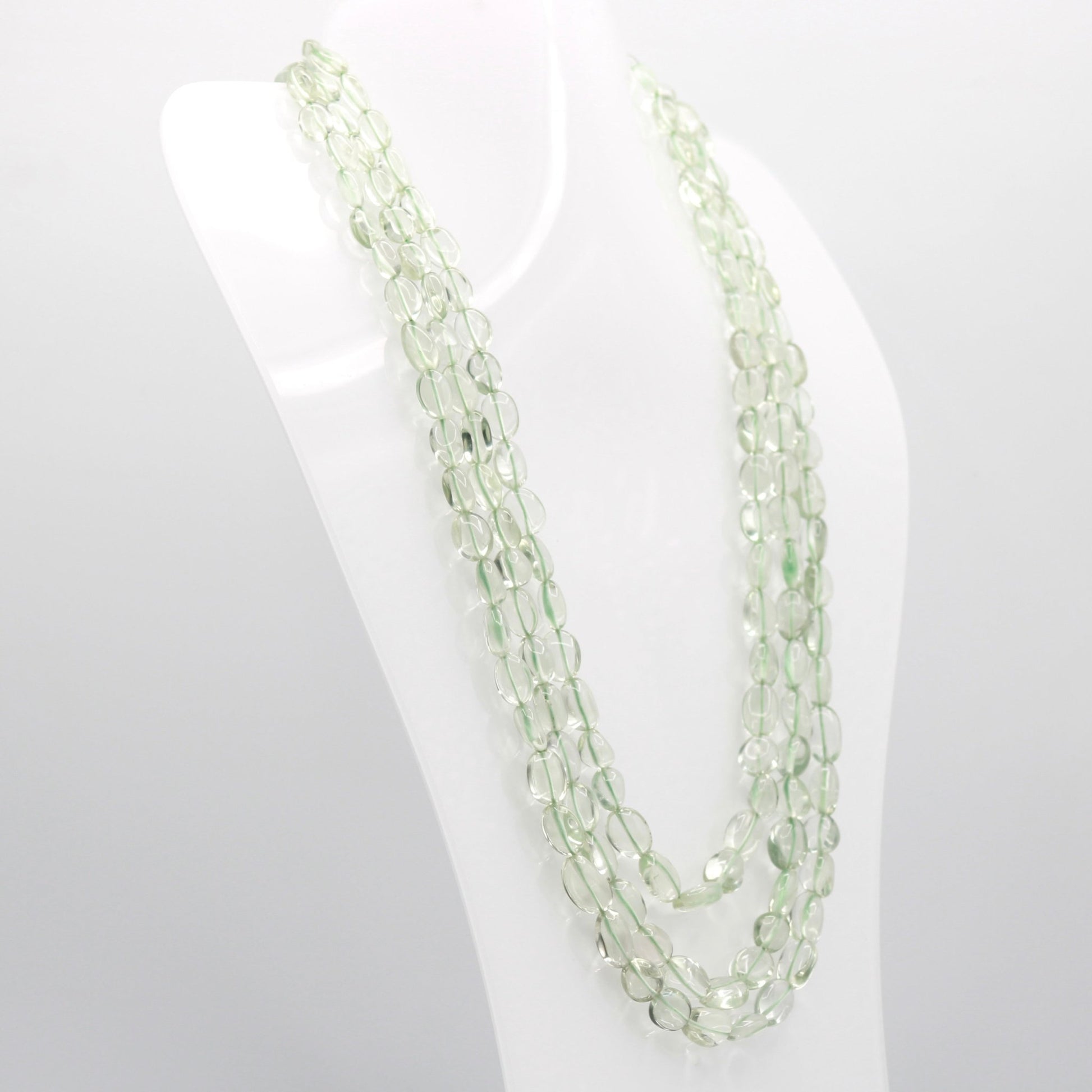 Natural Prasiolite Necklace - Taj Mahal Gems