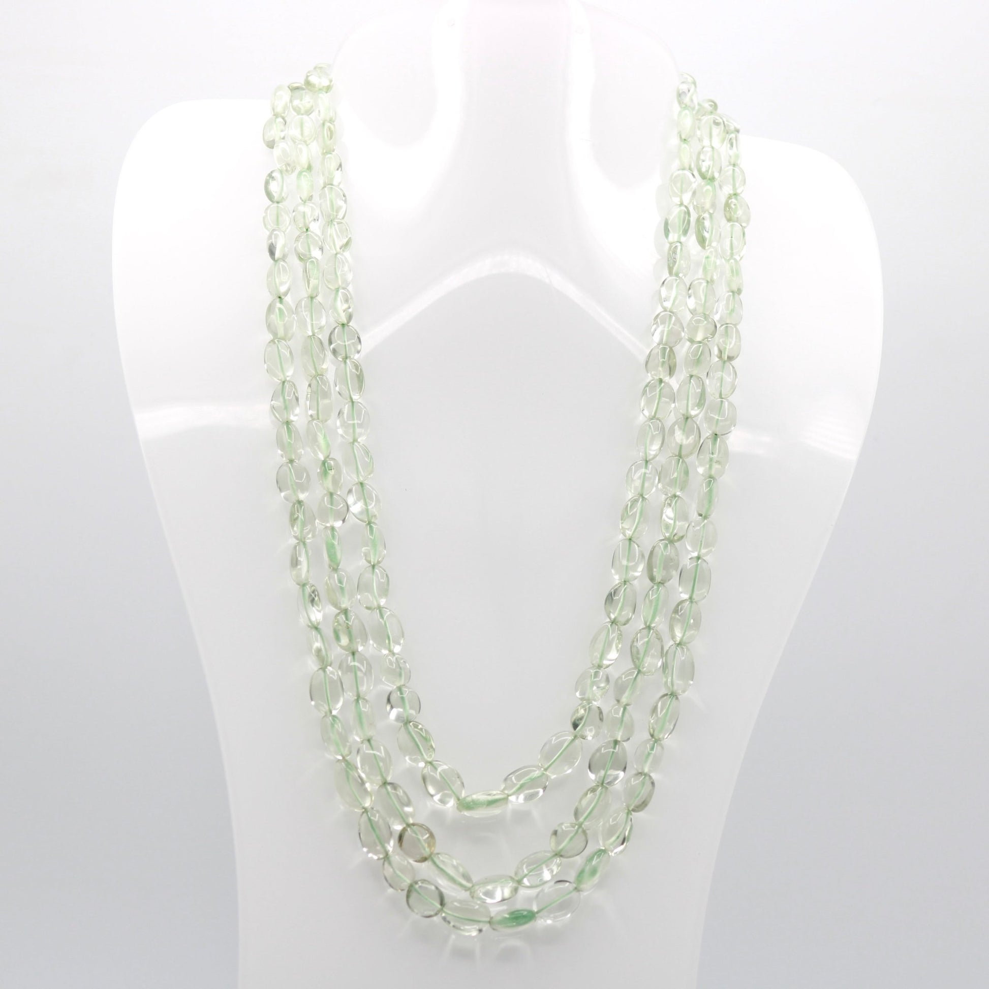 Natural Prasiolite Necklace - Taj Mahal Gems