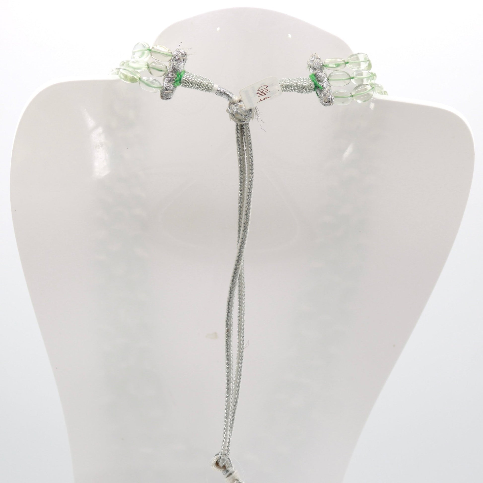 Natural Prasiolite Necklace - Taj Mahal Gems