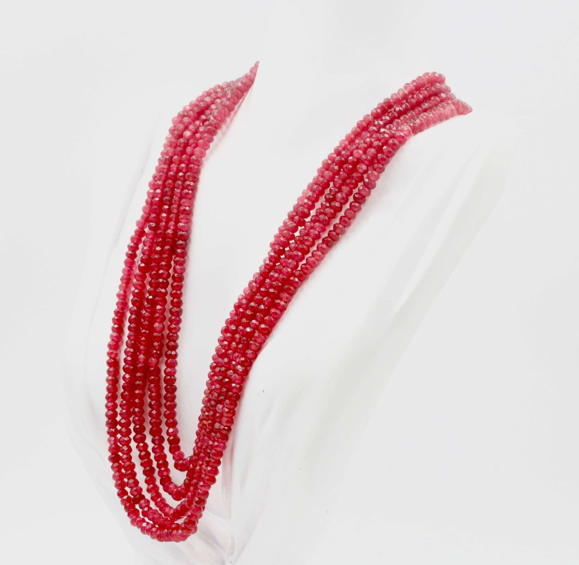 Natural Red Quartz Necklace - Taj Mahal Gems