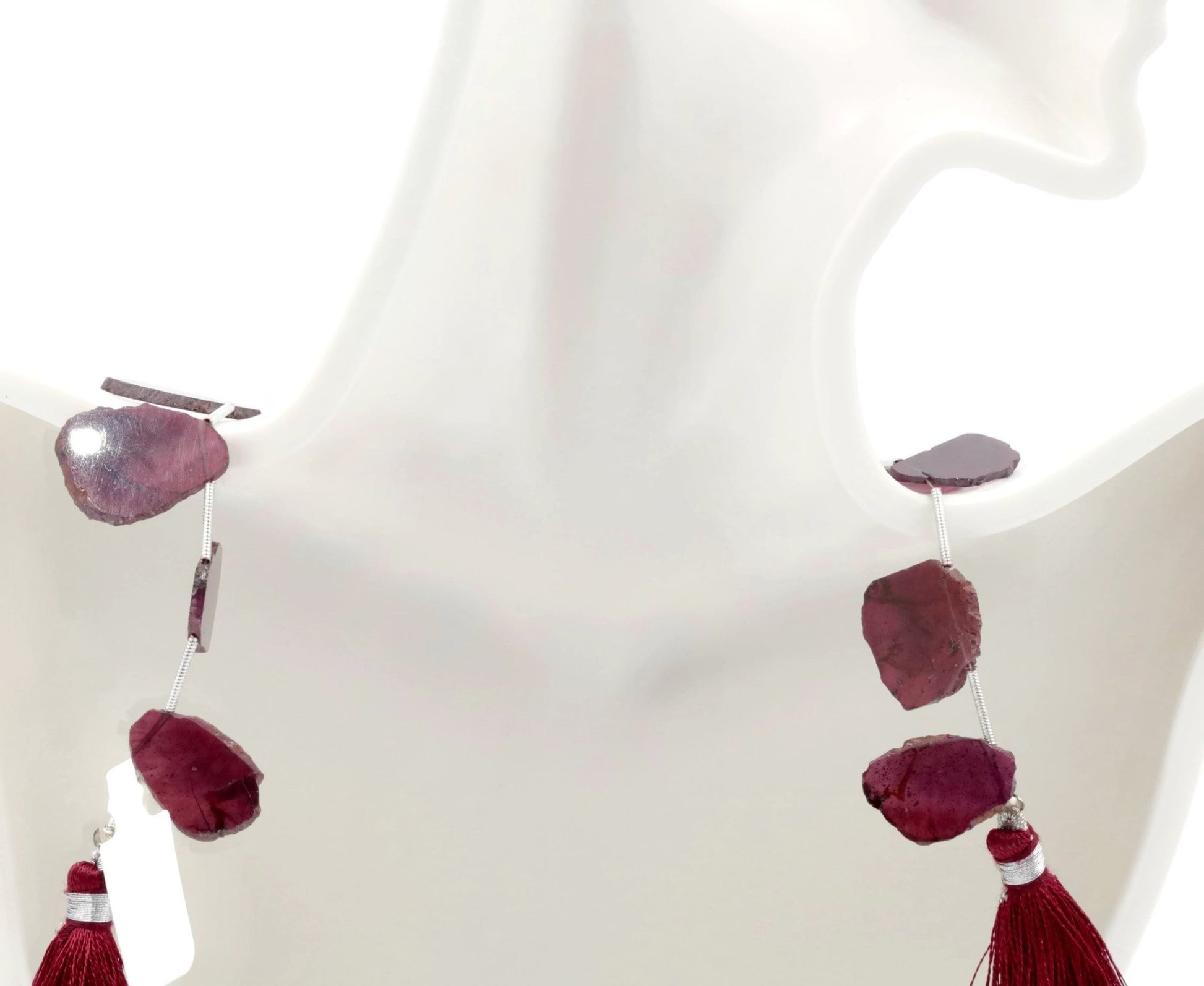 Natural Rhodolite Strand - Taj Mahal Gems
