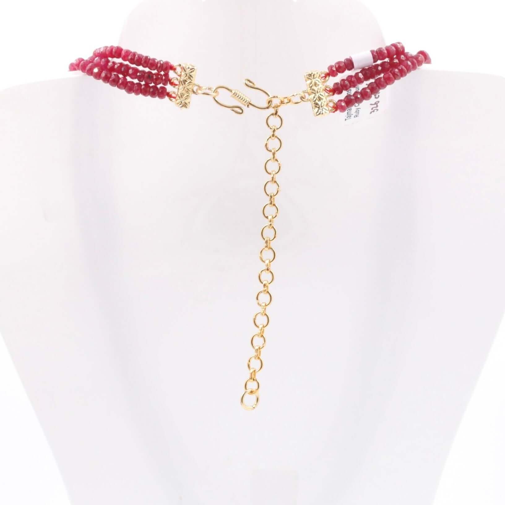 Natural Ruby Necklace - Taj Mahal Gems