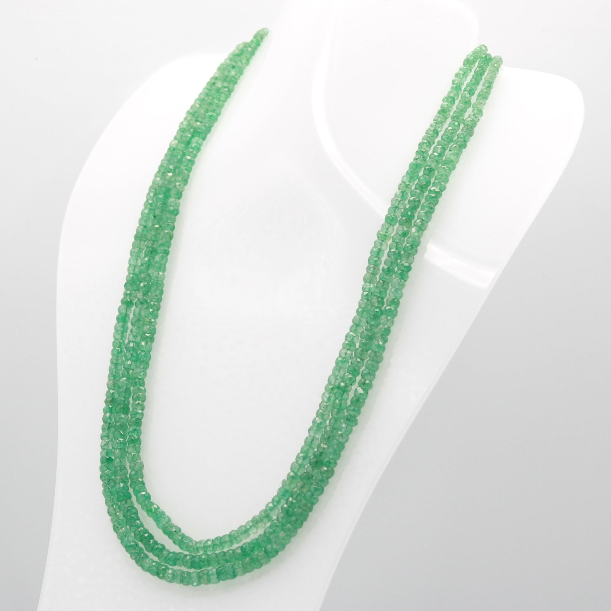 Natural Russian Emerald Necklace - Taj Mahal Gems