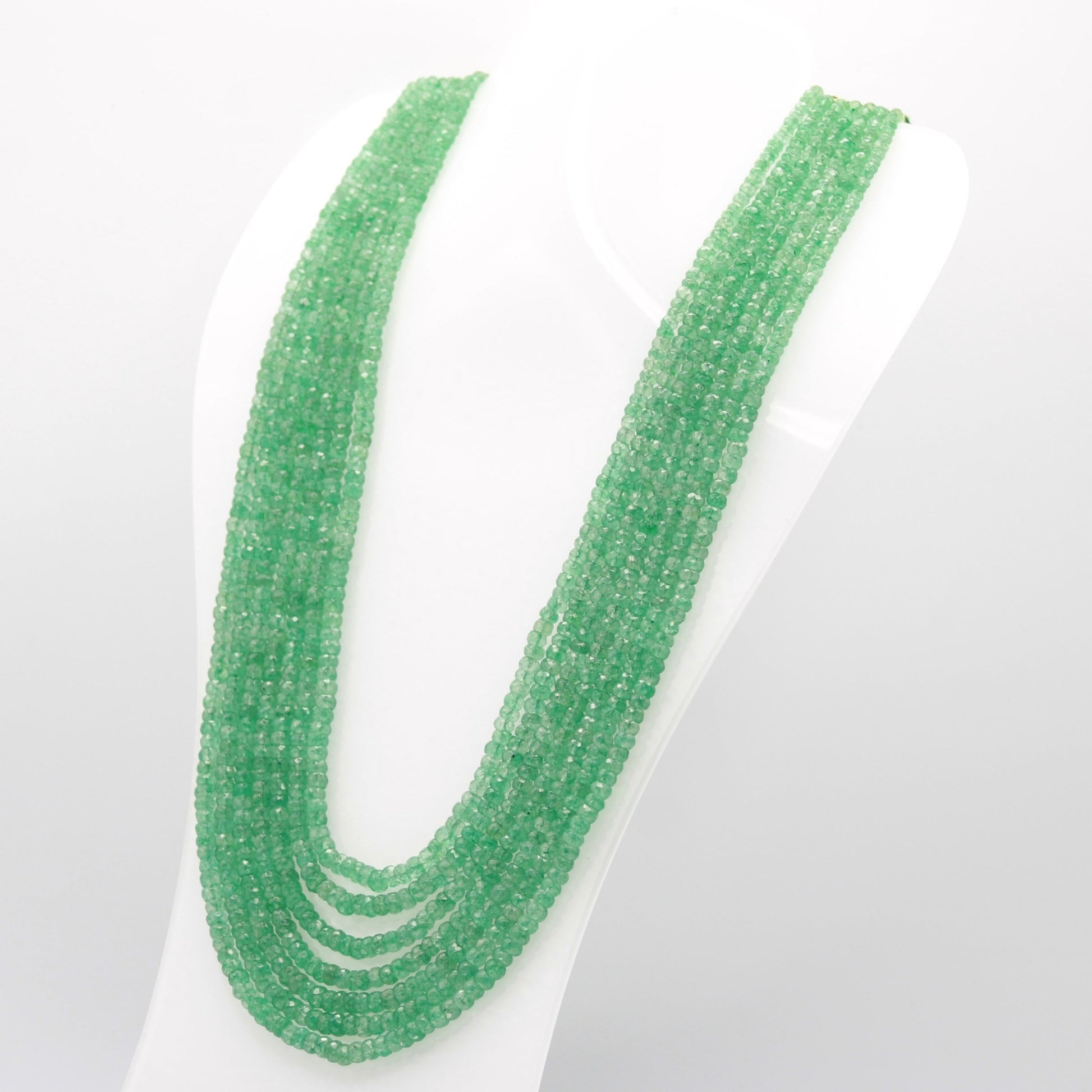 Natural Russian Emerald Necklace - Taj Mahal Gems