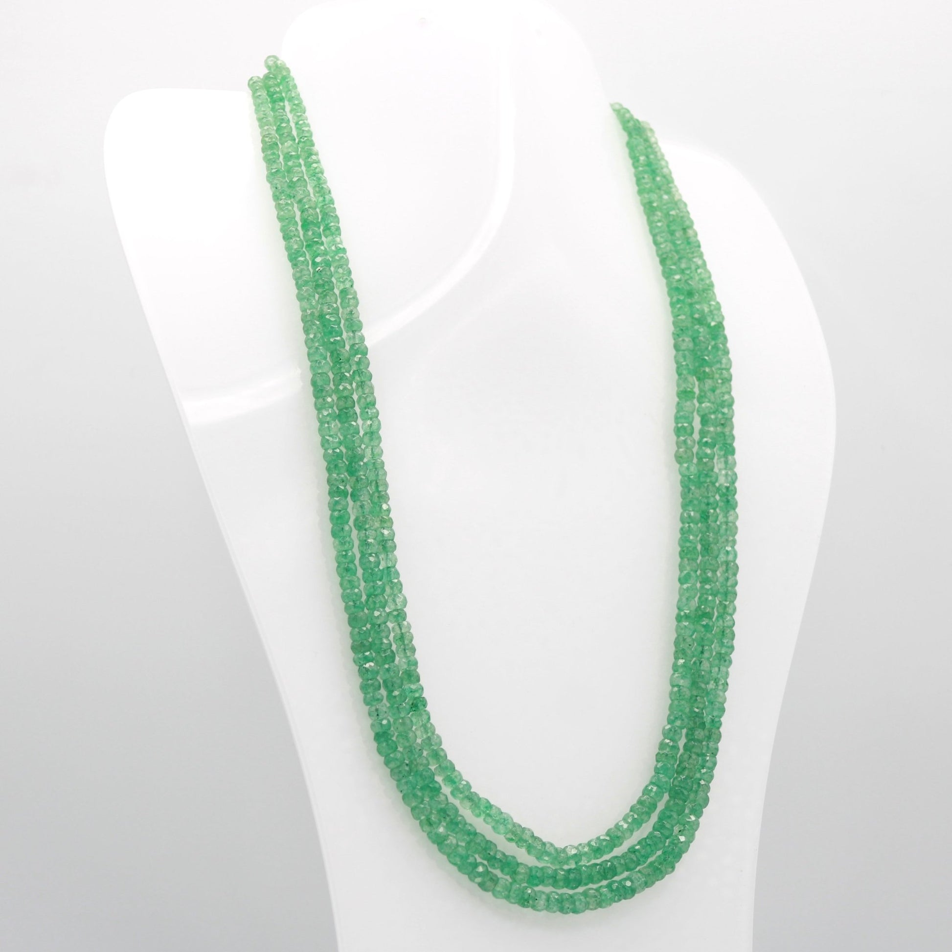 Natural Russian Emerald Necklace - Taj Mahal Gems