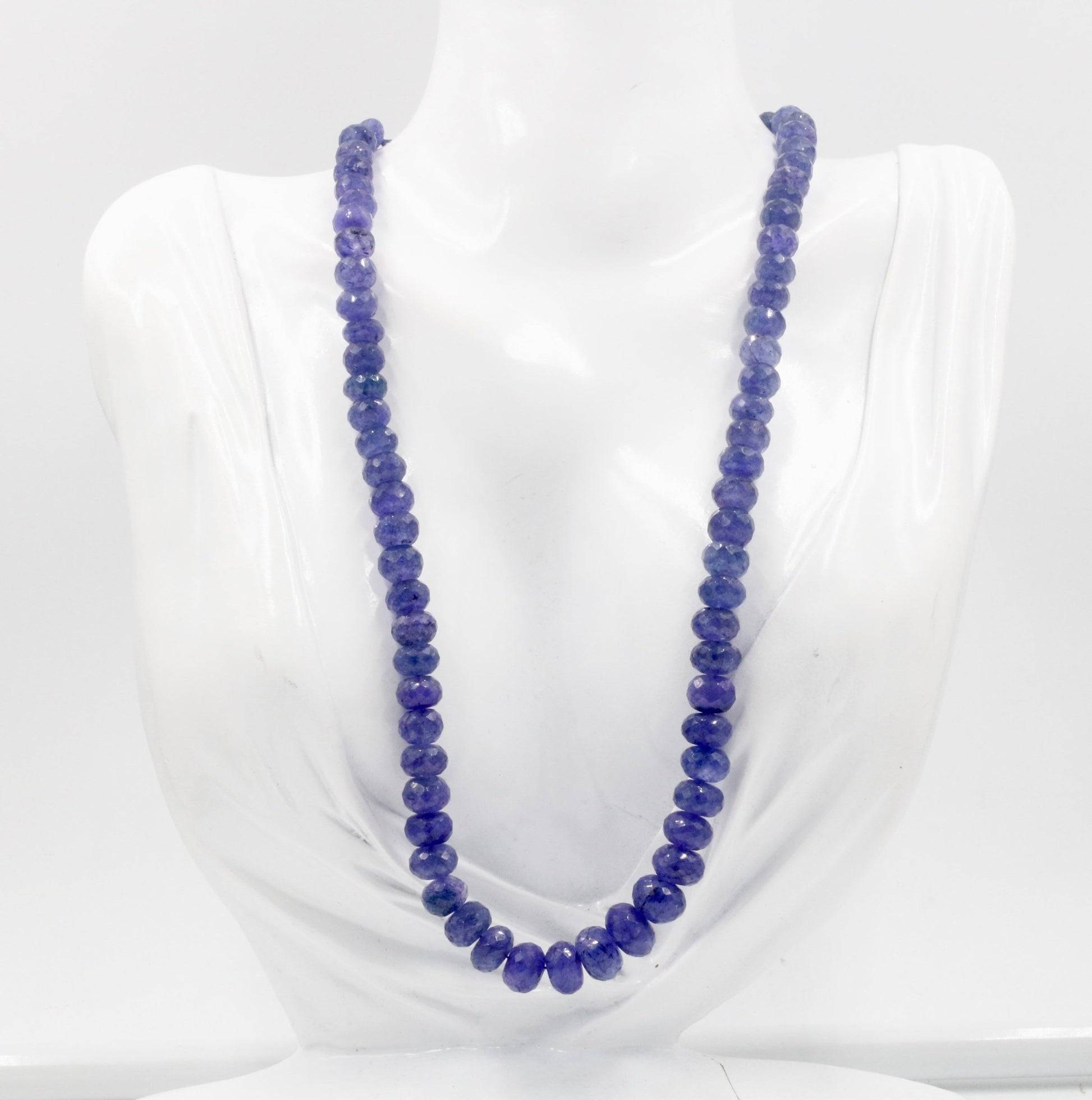 Natural Tanzanite Aventurine Quartz Necklace - Taj Mahal Gems