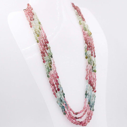 Natural Tourmaline Necklace - Taj Mahal Gems