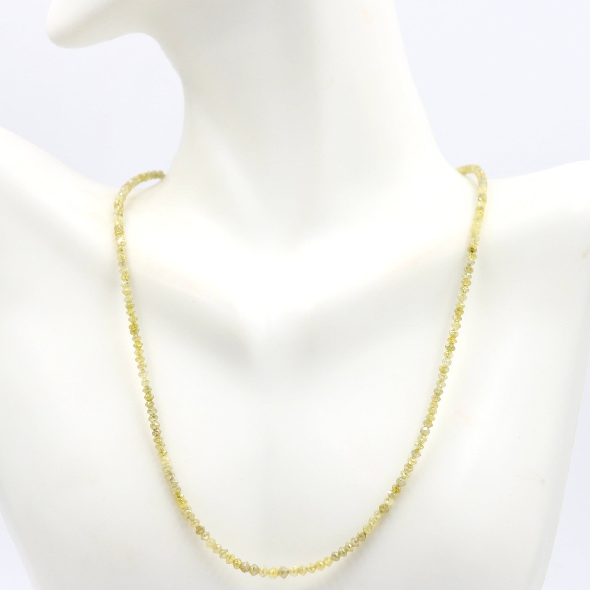 Natural Yellow Diamond Strand - Taj Mahal Gems