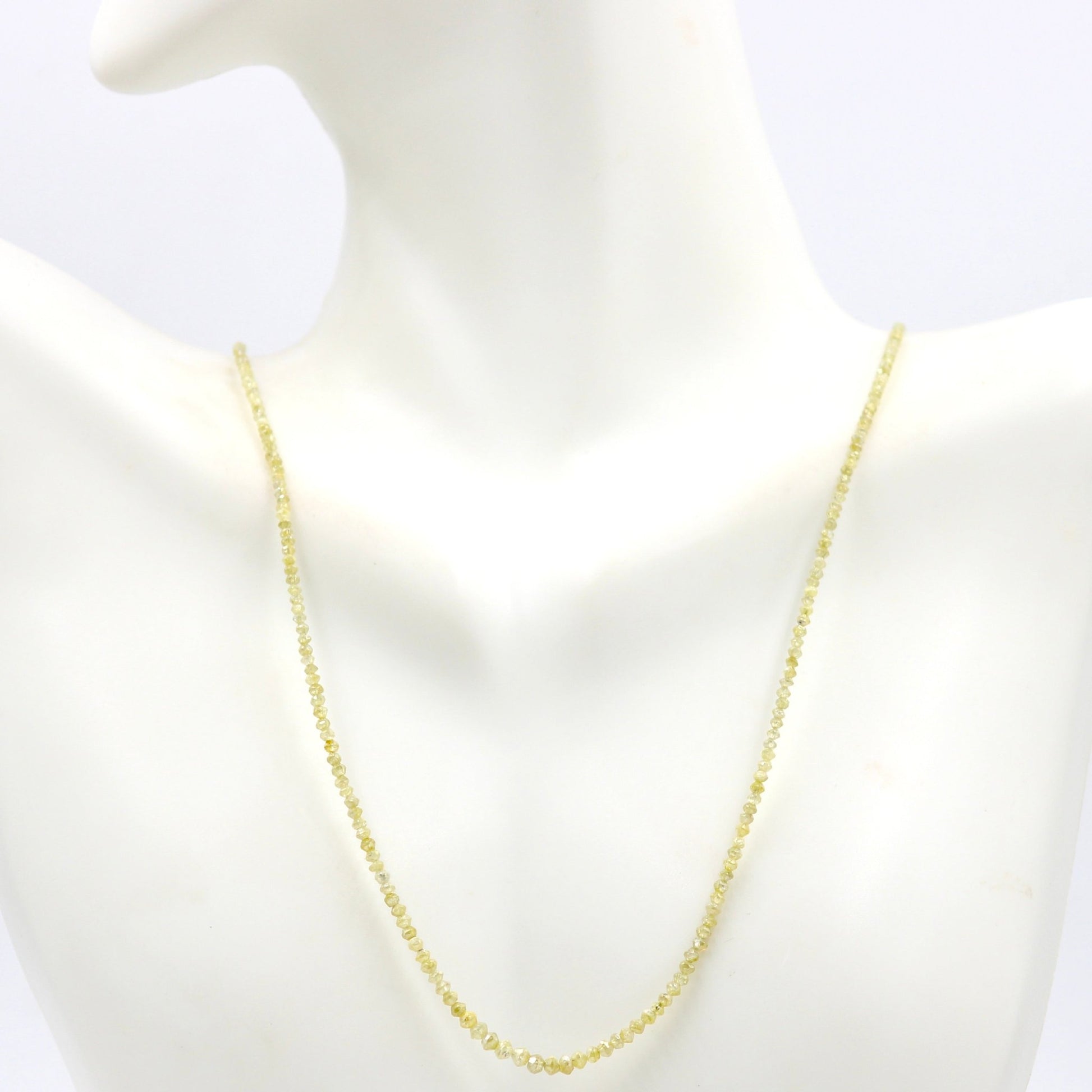 Natural Yellow Diamond Strand - Taj Mahal Gems
