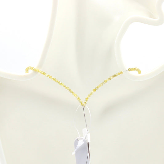 Natural Yellow Diamond Strand - Taj Mahal Gems