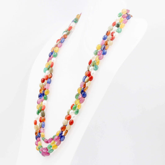 Navrathna Gemstone Necklace - Taj Mahal Gems