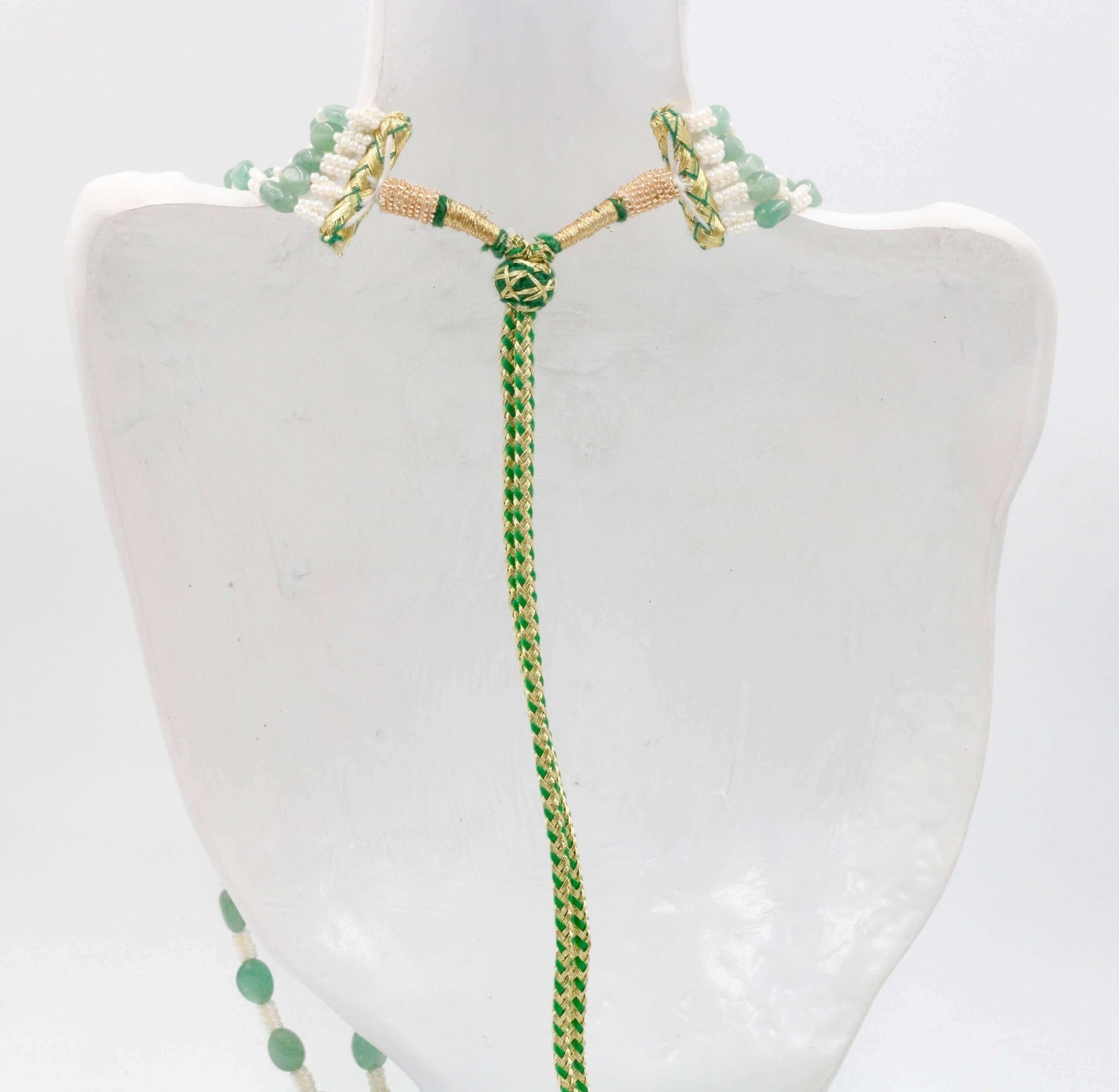Rose Quartz Necklace - Taj Mahal Gems