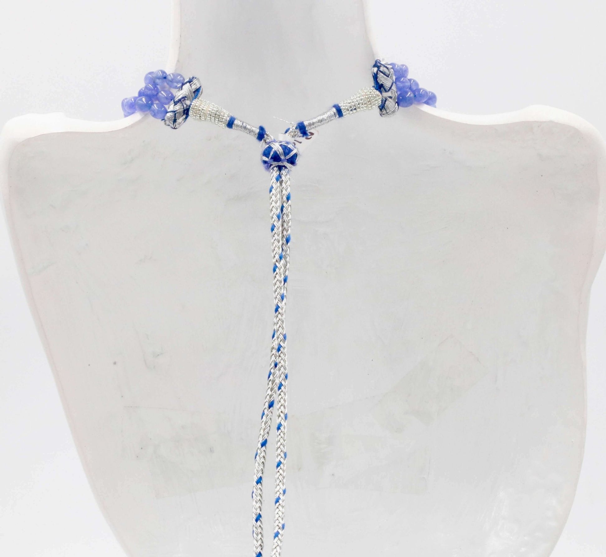 Russian Tanzanite Quartz Necklace - Taj Mahal Gems
