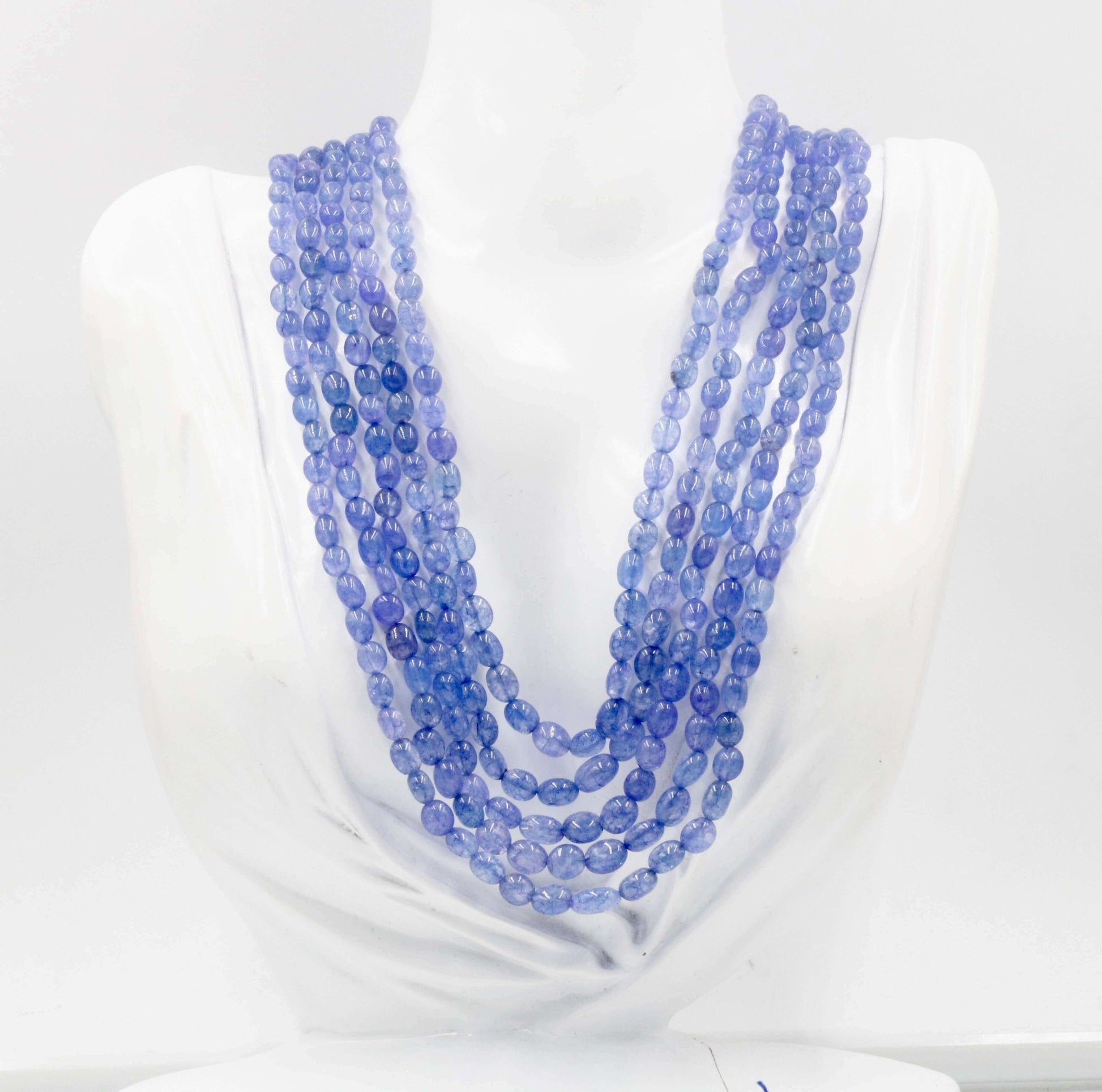 Russian Tanzanite Quartz Necklace - Taj Mahal Gems