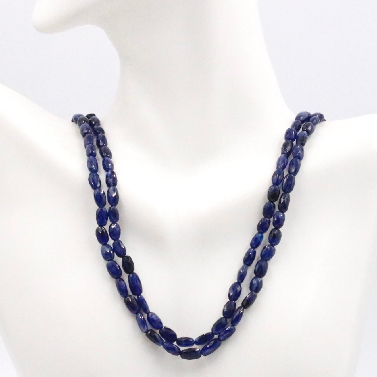 Sapphire Beaded Necklace - Taj Mahal Gems