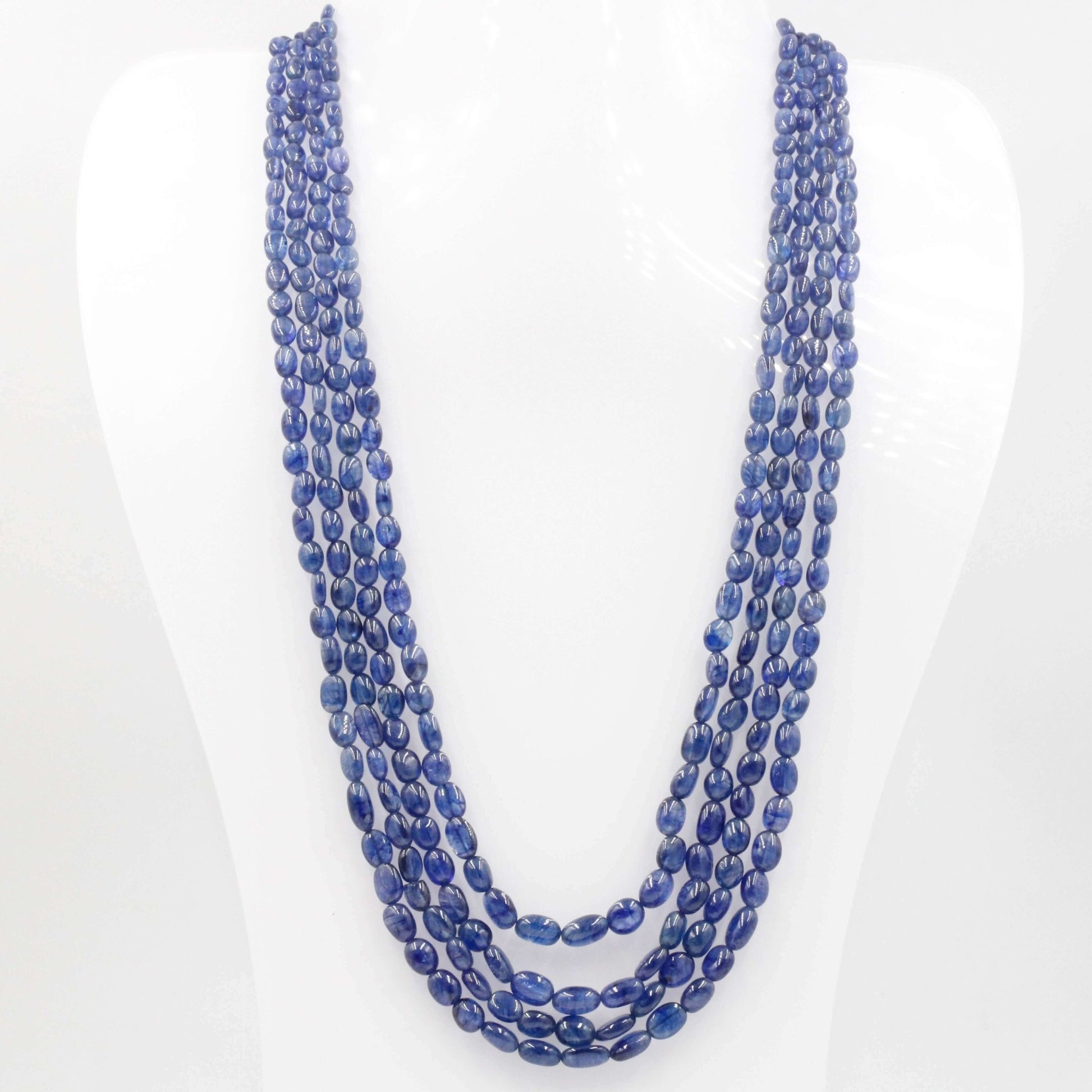 Sapphire Beaded Necklace - Taj Mahal Gems