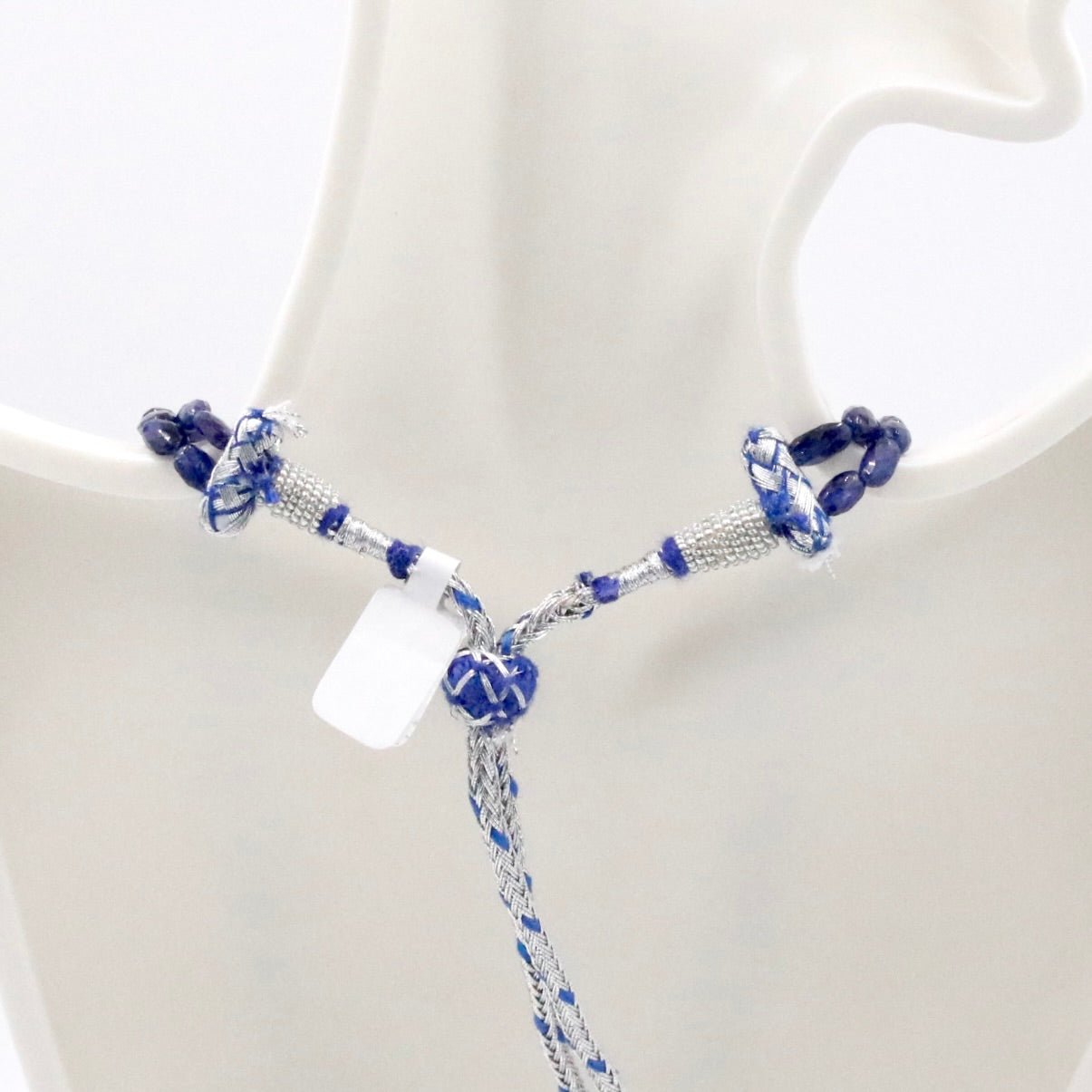 Sapphire Beaded Necklace - Taj Mahal Gems