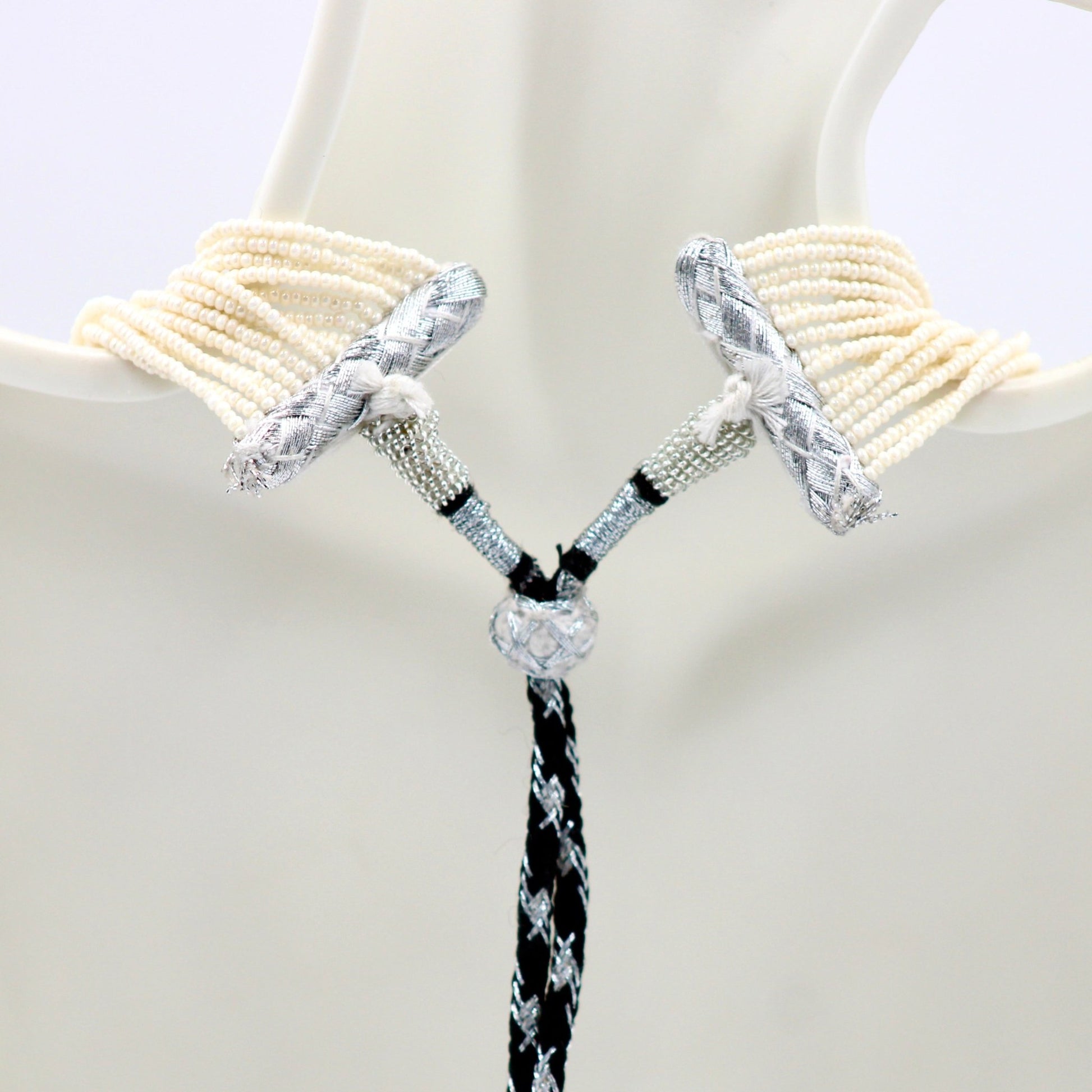 Seed Bead Layered Necklace - Taj Mahal Gems