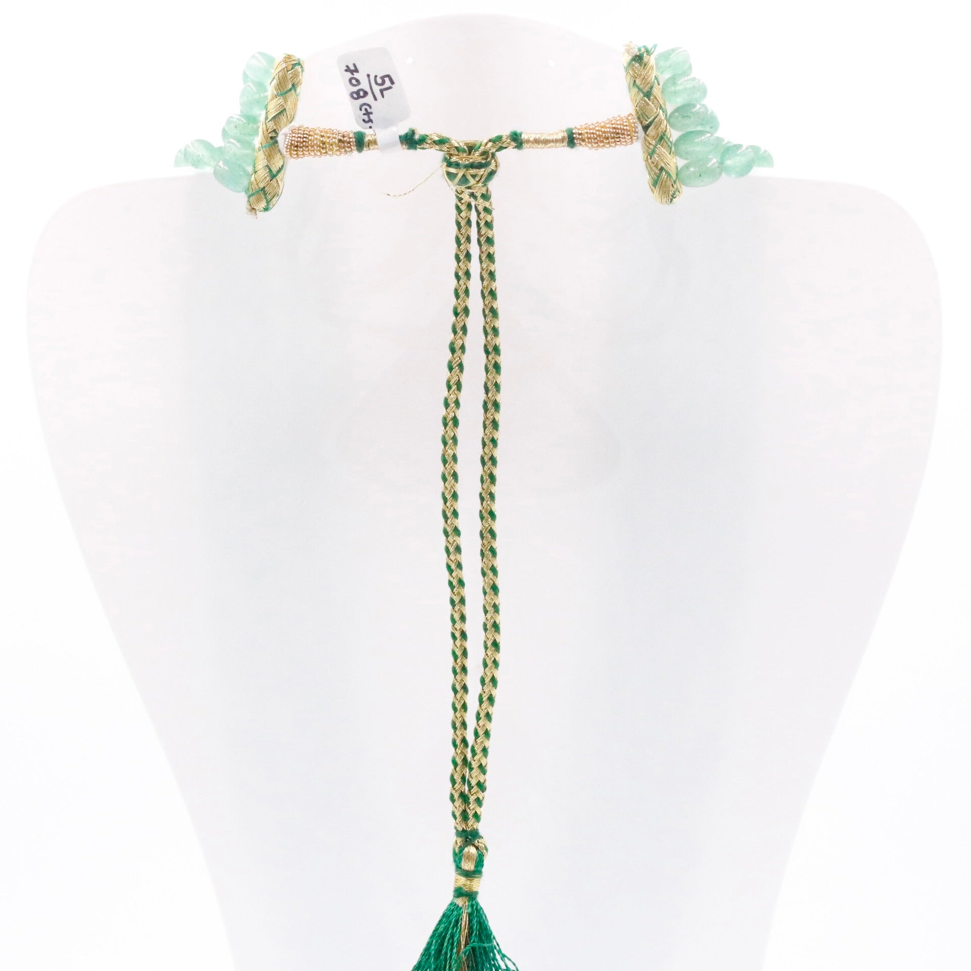 Shaded Quartz Beaded Necklace - Taj Mahal Gems