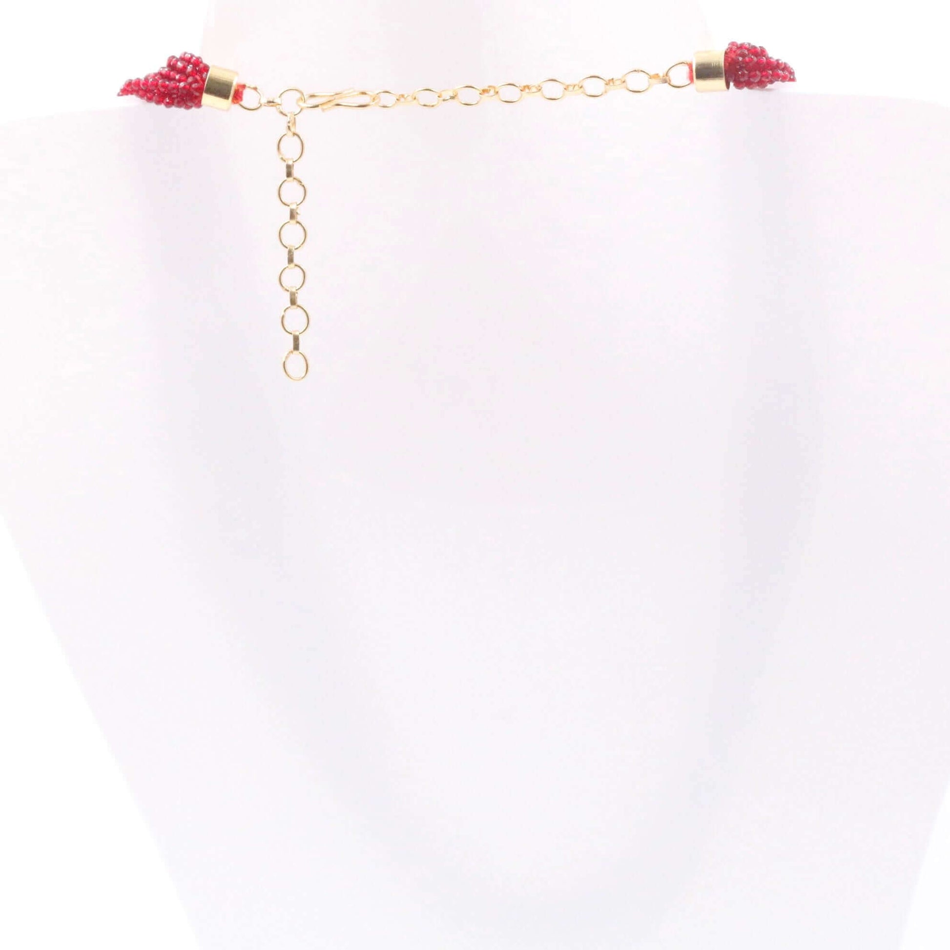 Single Color CZ Beads Necklace - Taj Mahal Gems