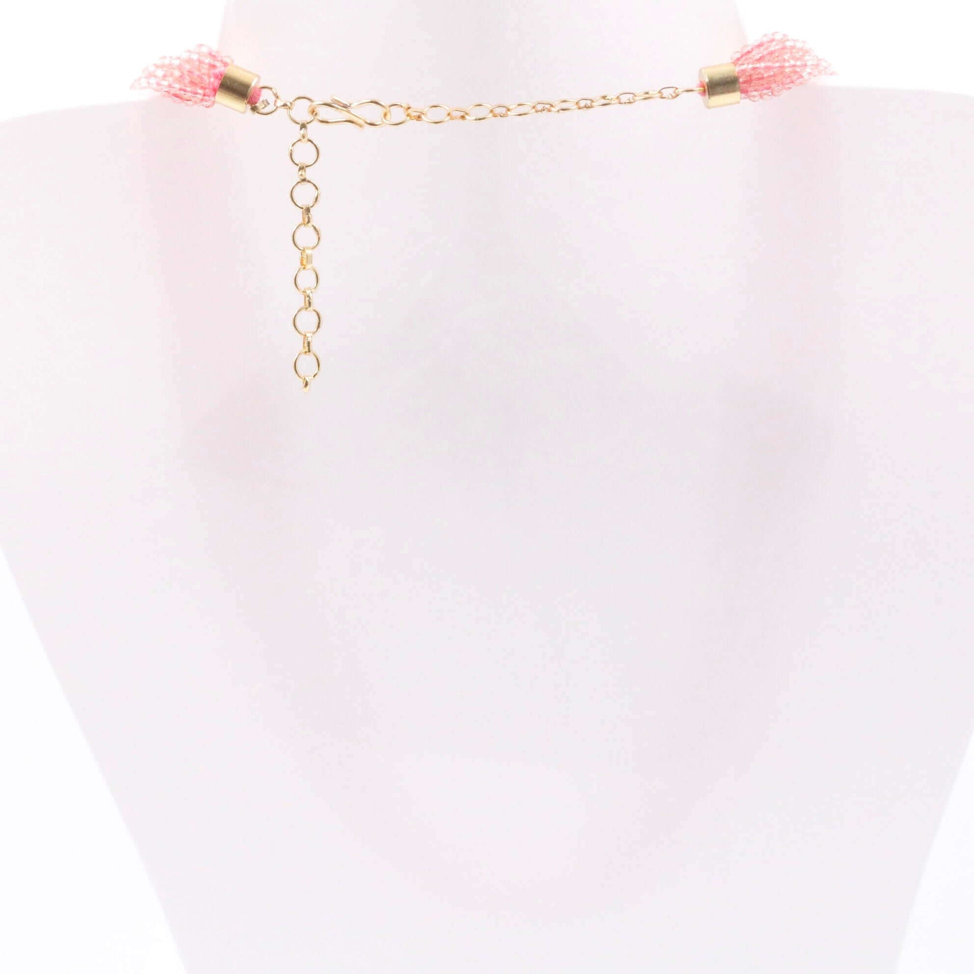 Single Color CZ Beads Necklace - Taj Mahal Gems