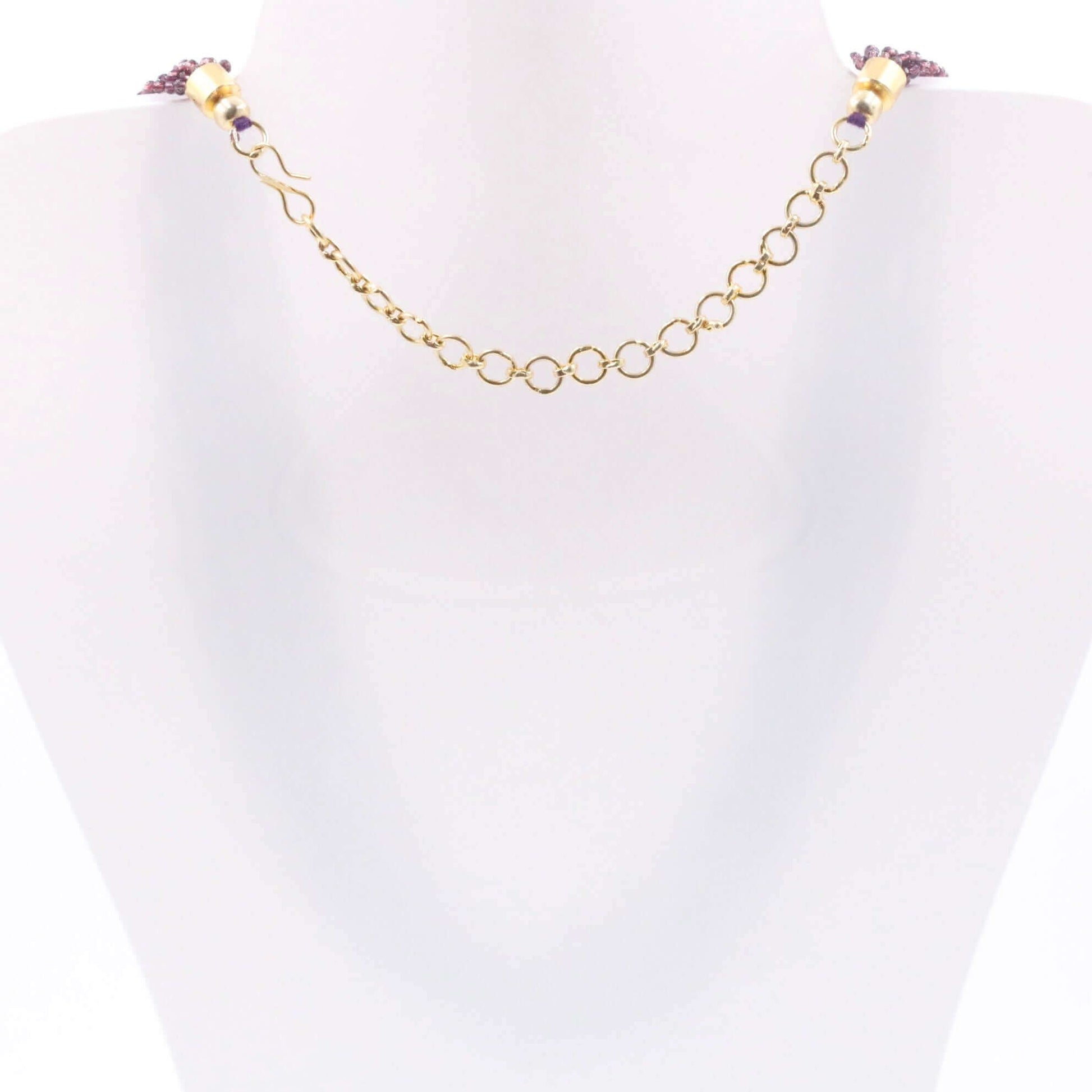 Single Color CZ Gemstone Necklace - Taj Mahal Gems