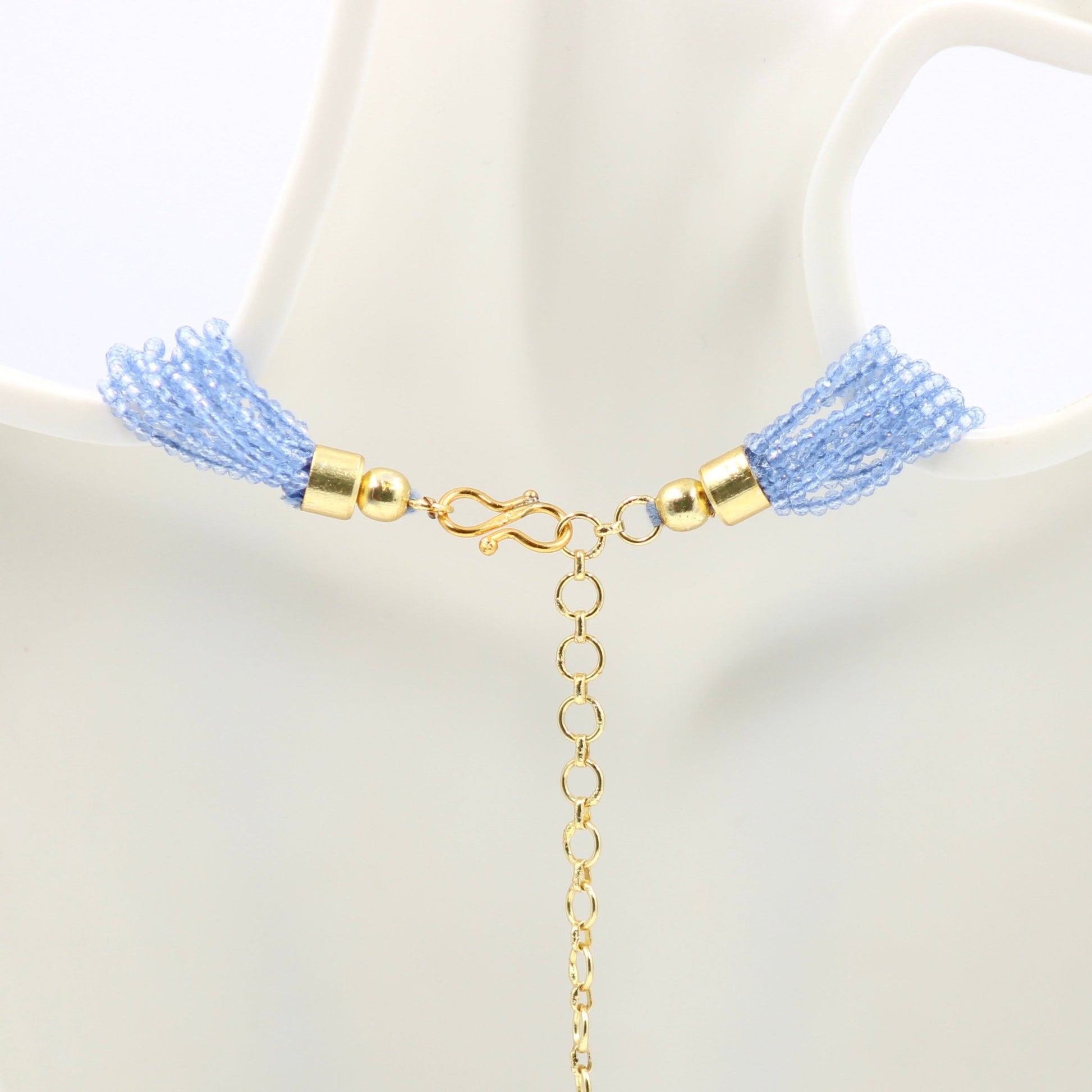 Single Color CZ Gemstone Necklace - Taj Mahal Gems