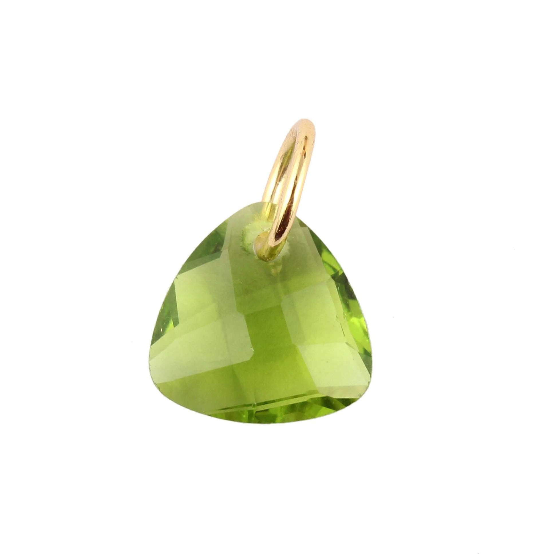 Single Color Gemstone with Chain Necklace - Taj Mahal Gems