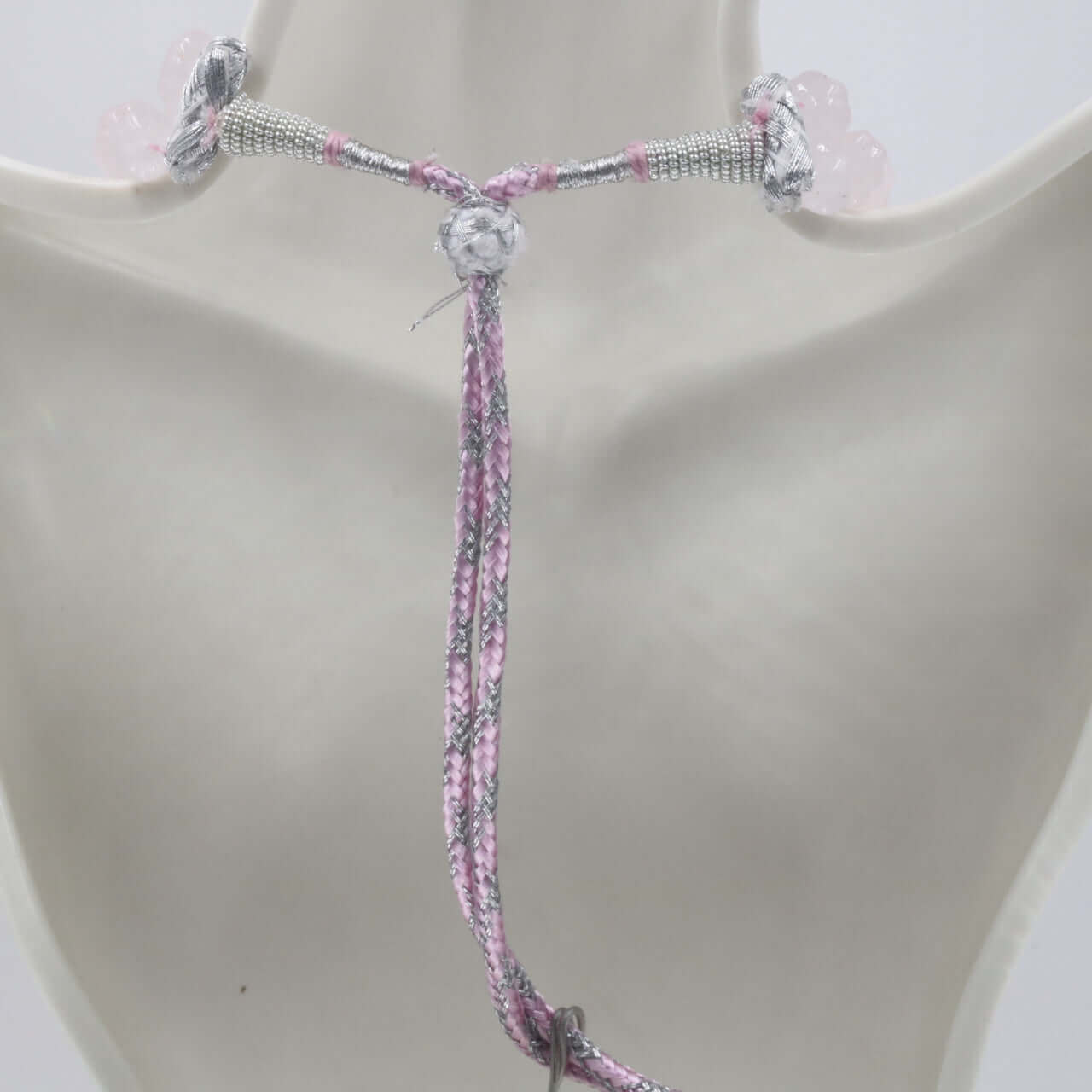 Single color Quartz Pumpkin Beads Necklace - Taj Mahal Gems