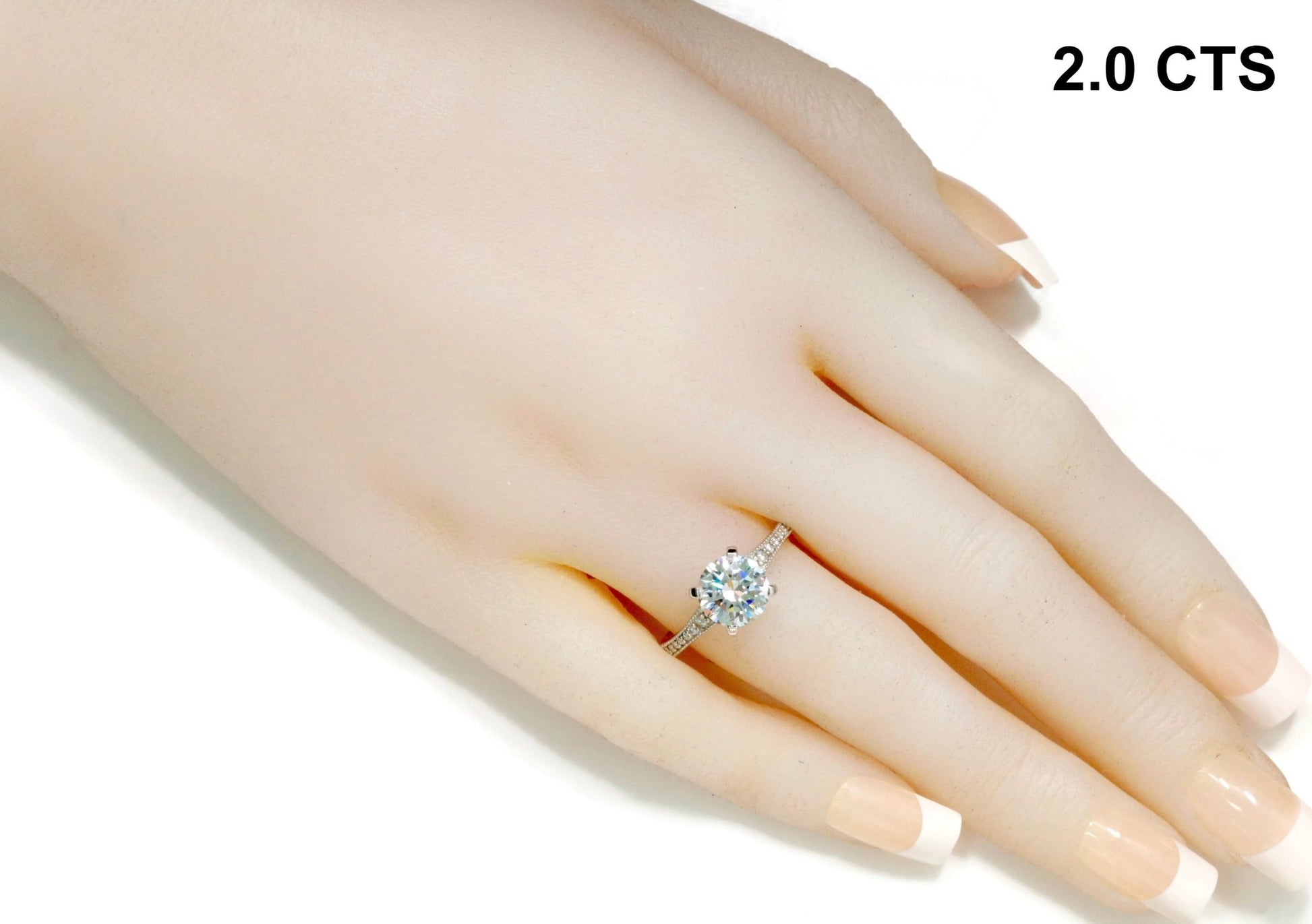Solitaire Jewelems Stone Ring - Taj Mahal Gems