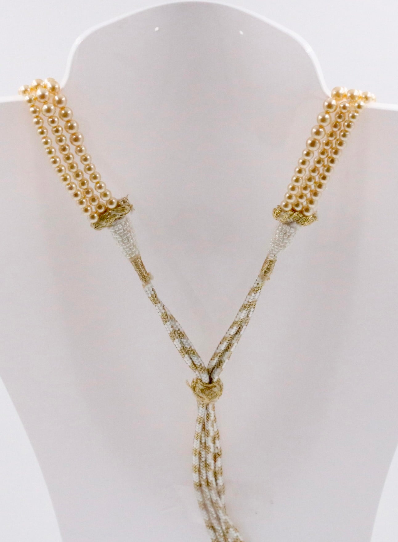 Swarovski Pearl Beaded Necklace - Taj Mahal Gems