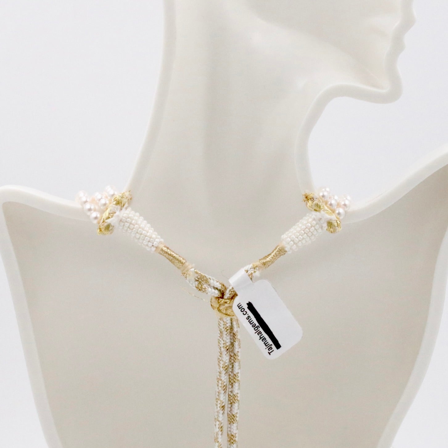 Swarovski Pearl Necklace - Taj Mahal Gems