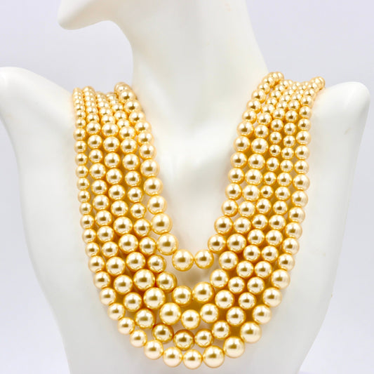 Swarovski Pearl Necklace - Taj Mahal Gems