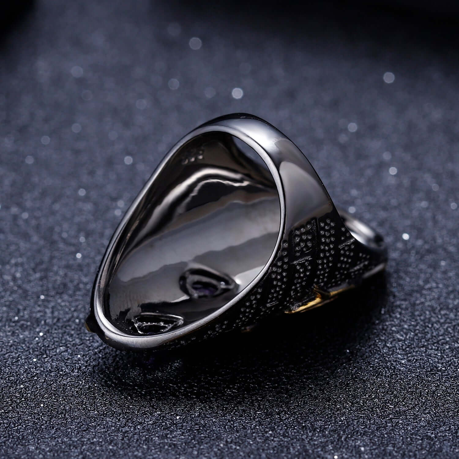 Vintage 925 Sterling Silver Statement Ring - Taj Mahal Gems