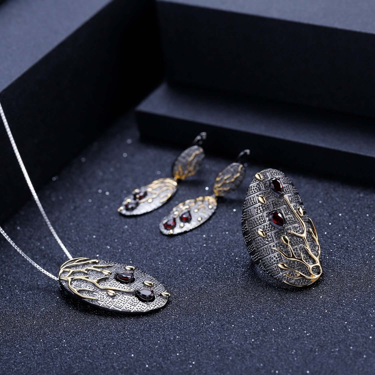 Vintage Drop Earrings - Taj Mahal Gems