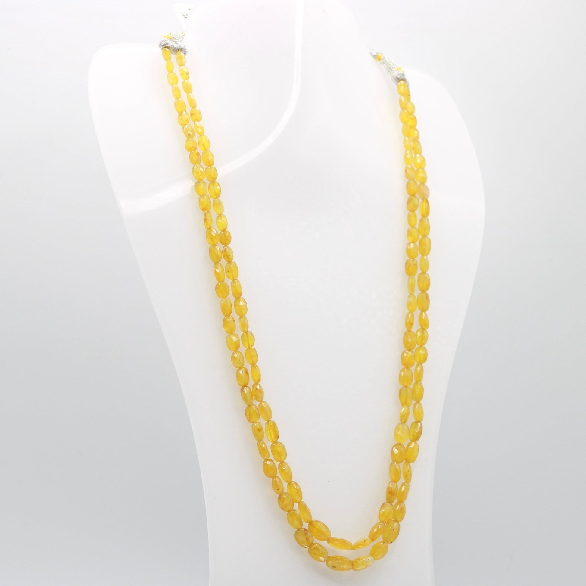 Yellow Sapphire Necklace - Taj Mahal Gems