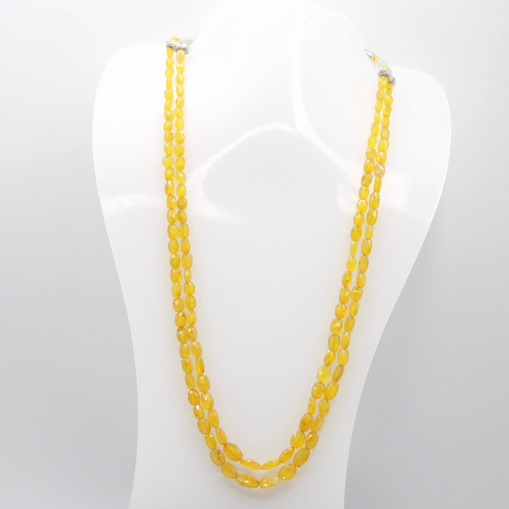 Yellow Sapphire Necklace - Taj Mahal Gems