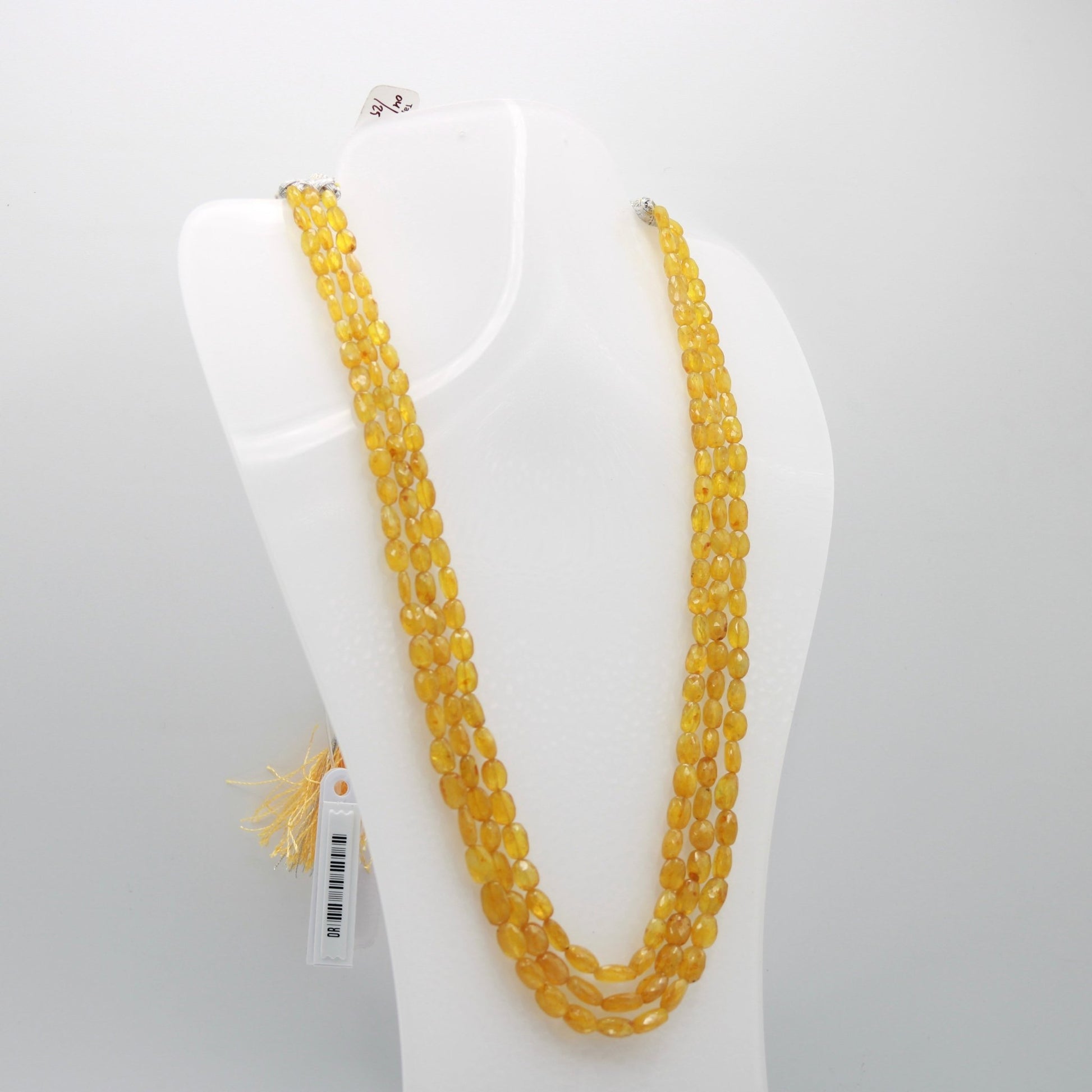 Yellow Sapphire Necklace - Taj Mahal Gems