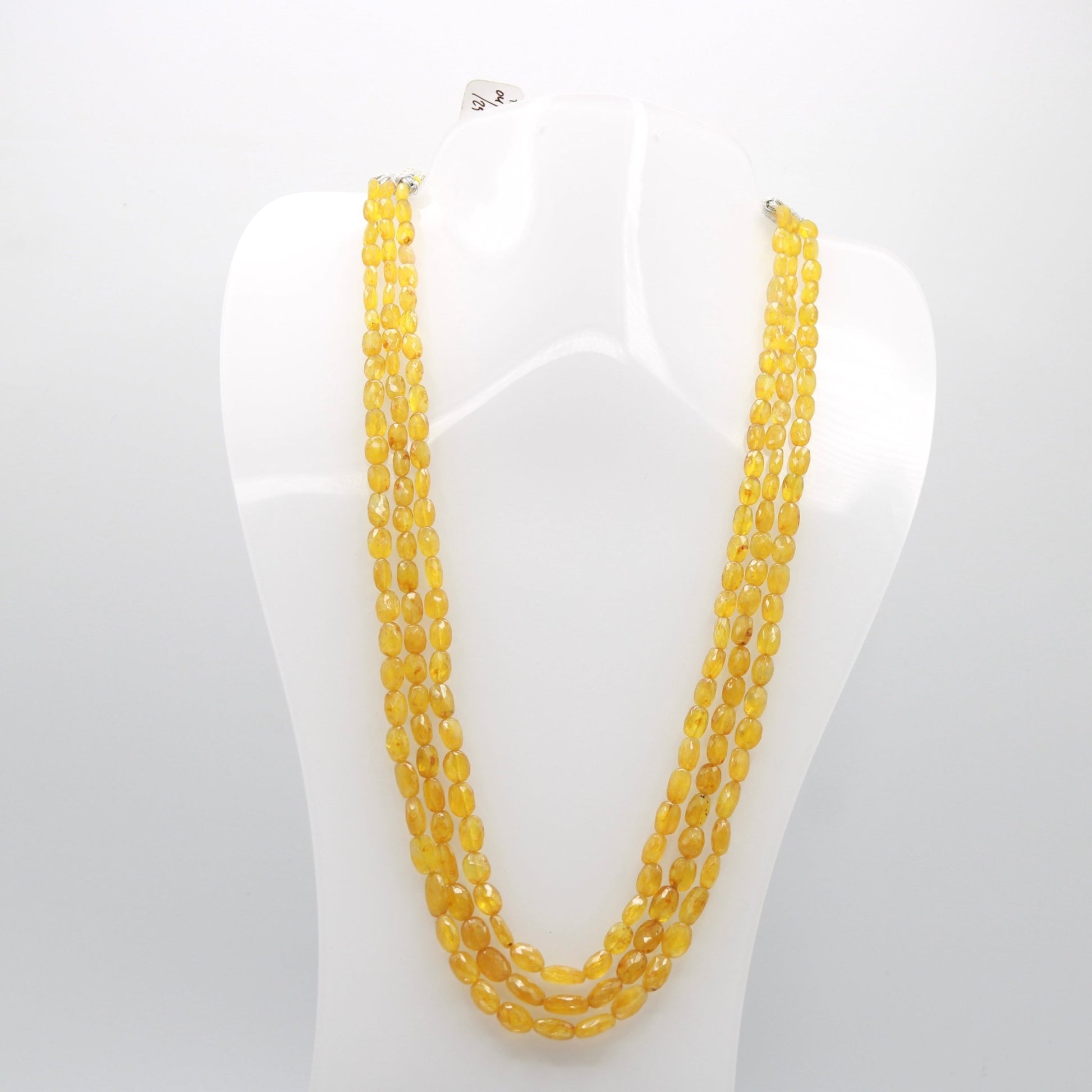 Yellow Sapphire Necklace - Taj Mahal Gems