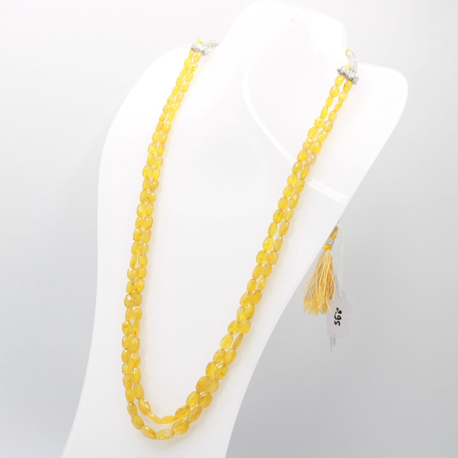 Yellow Sapphire Necklace - Taj Mahal Gems
