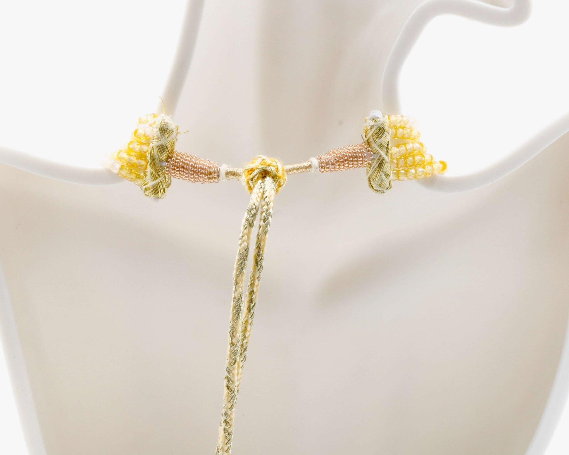 Colorful CZ Beaded Necklace - Taj Mahal Gems