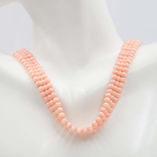 Coral Beaded Necklace - Taj Mahal Gems