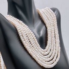 Freshwater Cultured Pearl Beads Strand - Taj Mahal Gems