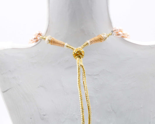 Freshwater Cultured Pink Pearl Necklace - Taj Mahal Gems